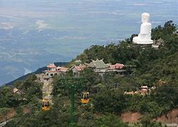 The white Budda status on Bana hill