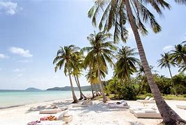 The beautiful Phuquoc white sand beach