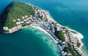 Phuquoc from helicopter view