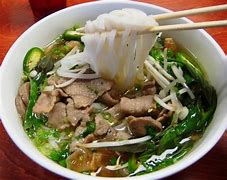 Famous traditional Vietnamese white noodle